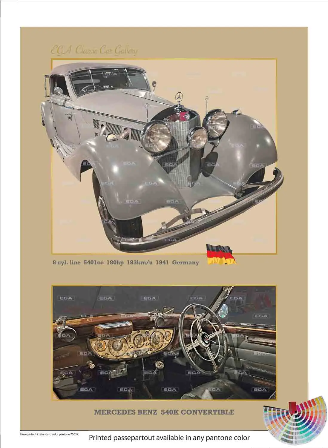 Mercedes Benz 540 K Cabriolet 1941 - Image 8