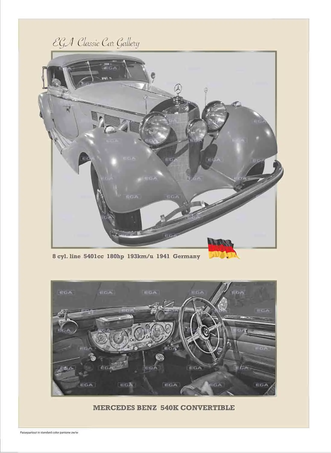Mercedes Benz 540 K Cabriolet 1941 - Image 9