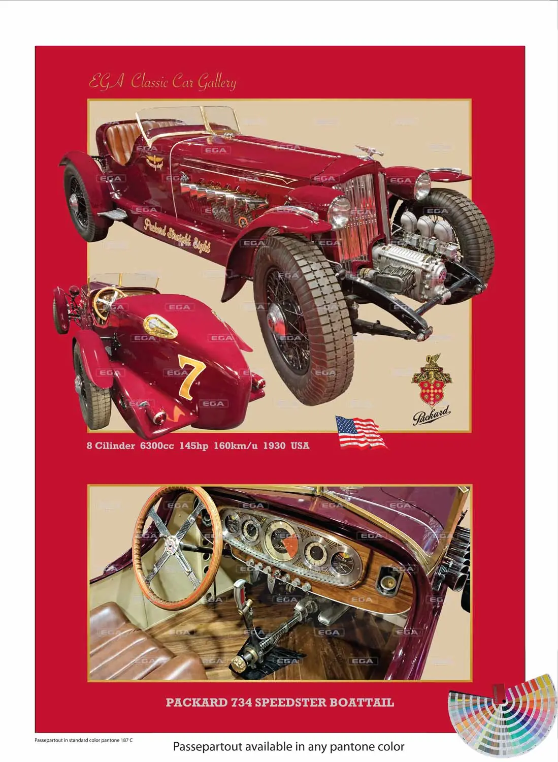 Packard 734 Speedster Boattail 1930 - Image 8