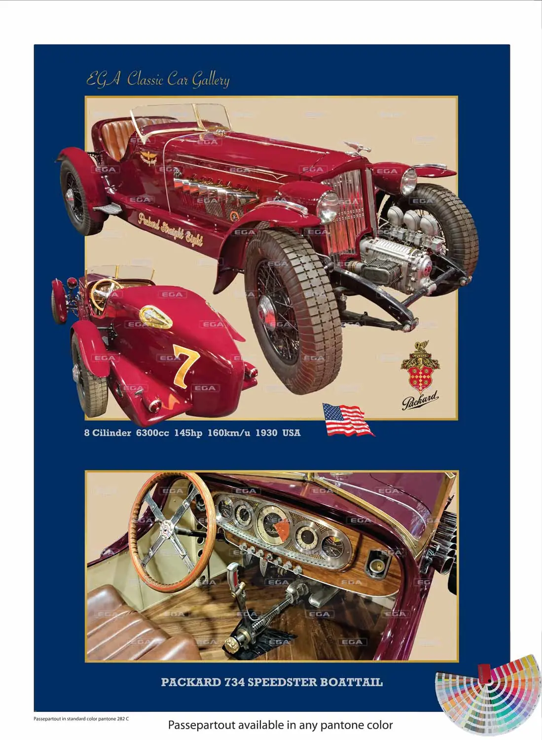 Packard 734 Speedster Boattail 1930 - Image 6