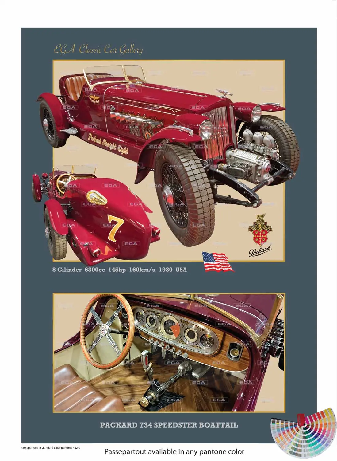 Packard 734 Speedster Boattail 1930 - Image 4