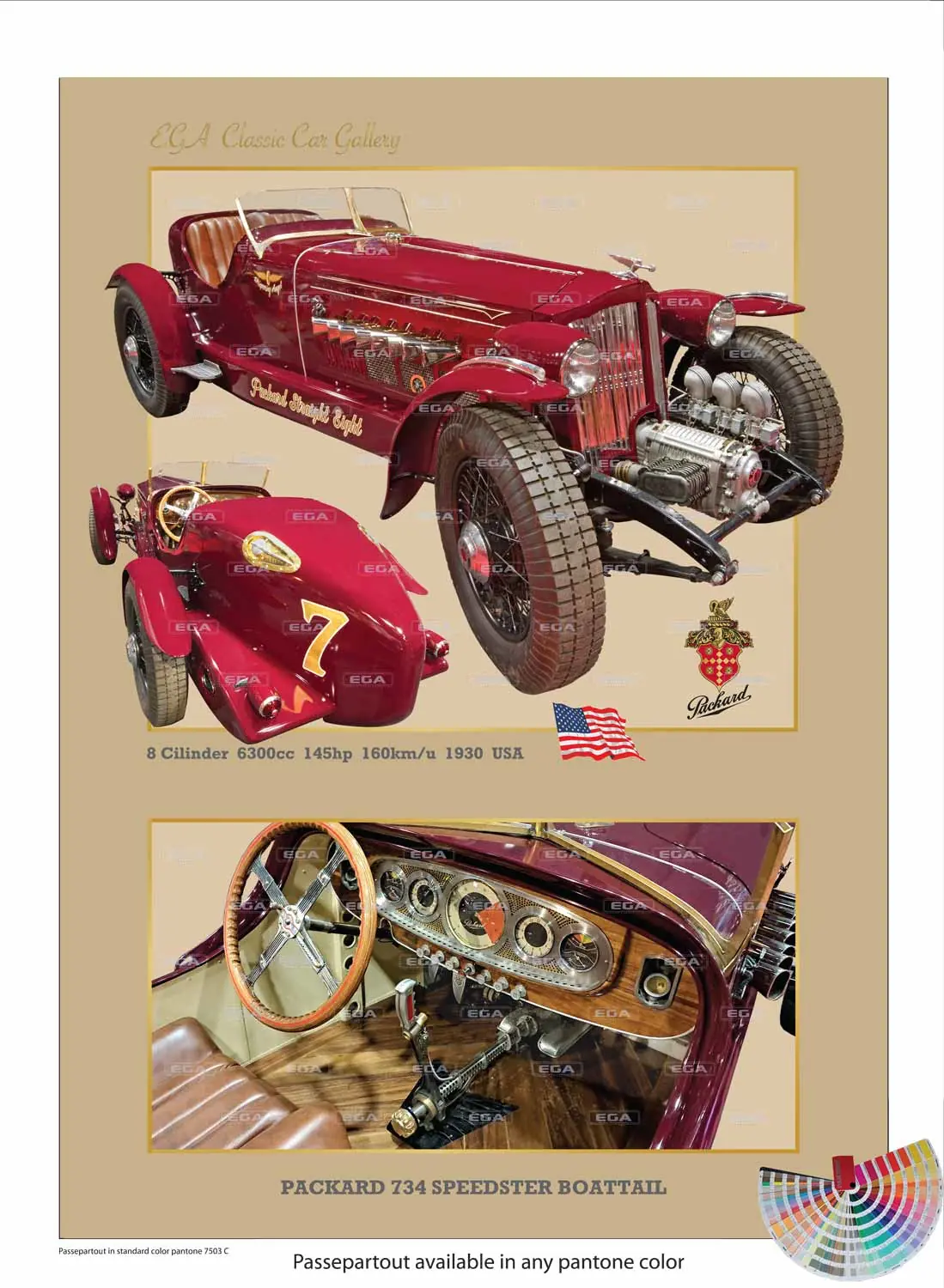 Packard 734 Speedster Boattail 1930 - Image 2