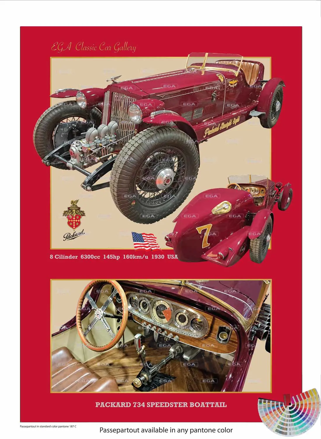 Packard 734 Speedster Boattail 1930 - Image 9