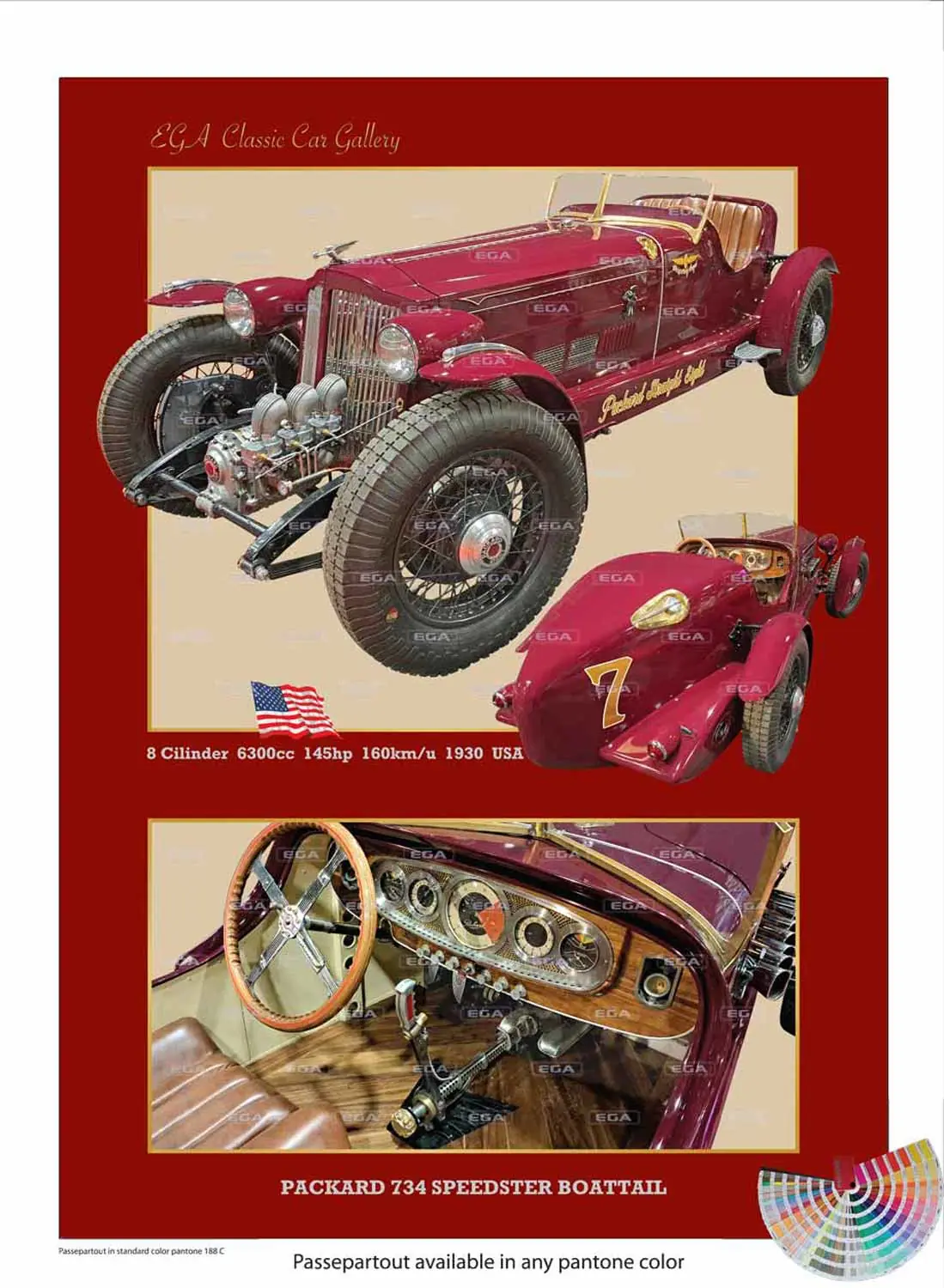 Packard 734 Speedster Boattail 1930 - Image 8