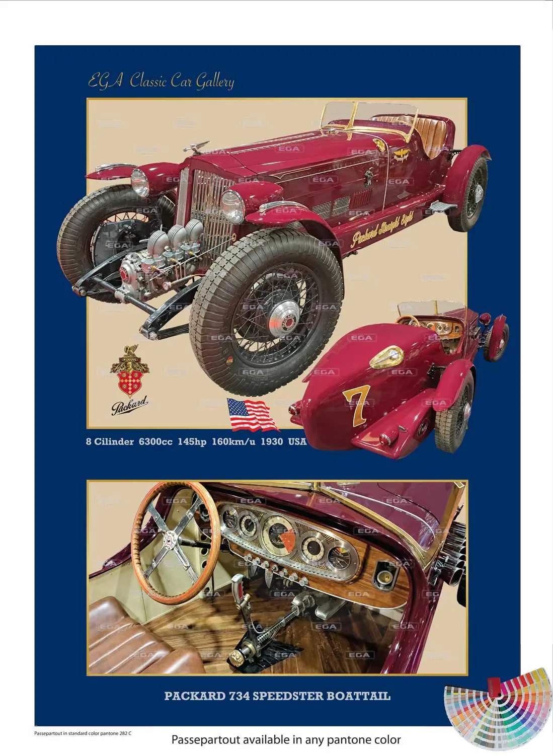 Packard 734 Speedster Boattail 1930 - Image 7