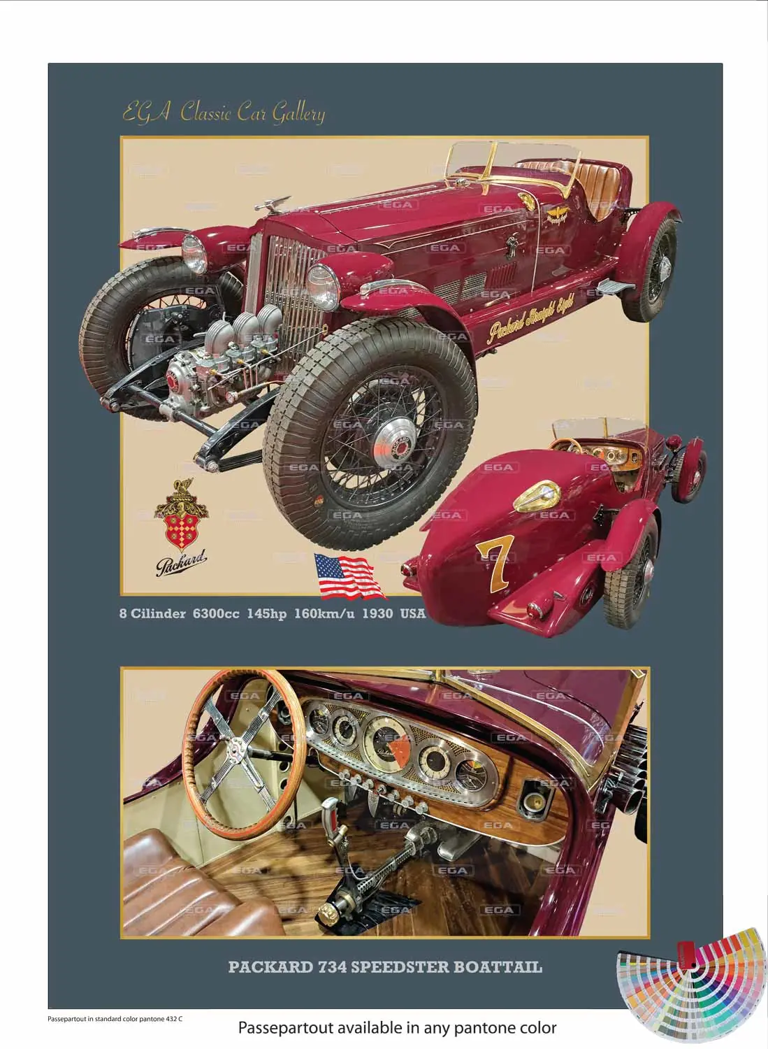 Packard 734 Speedster Boattail 1930 - Image 5