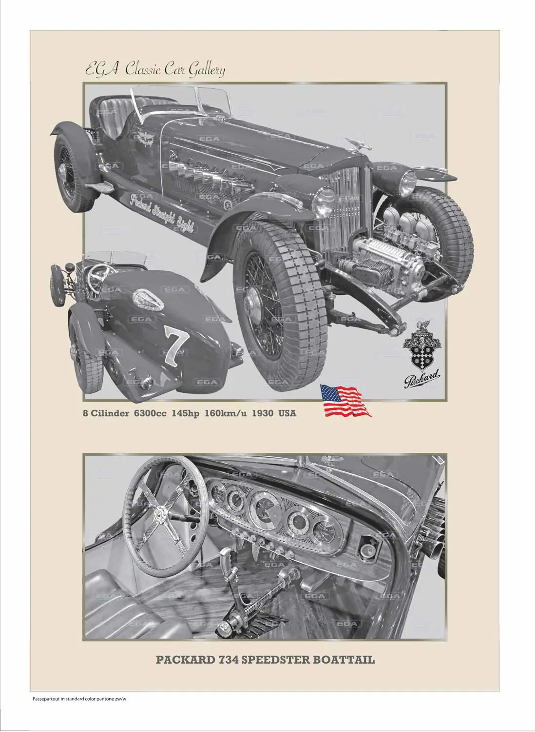 Packard 734 Speedster Boattail 1930 - Image 9