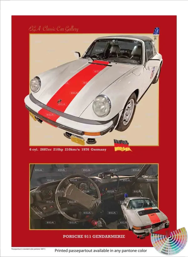 Porsche 911 Targa Gendarmerie 1976