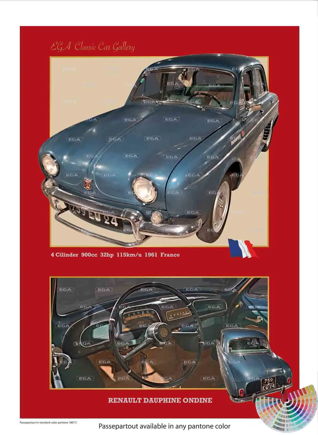 Renault Dauphine Ondine 1961