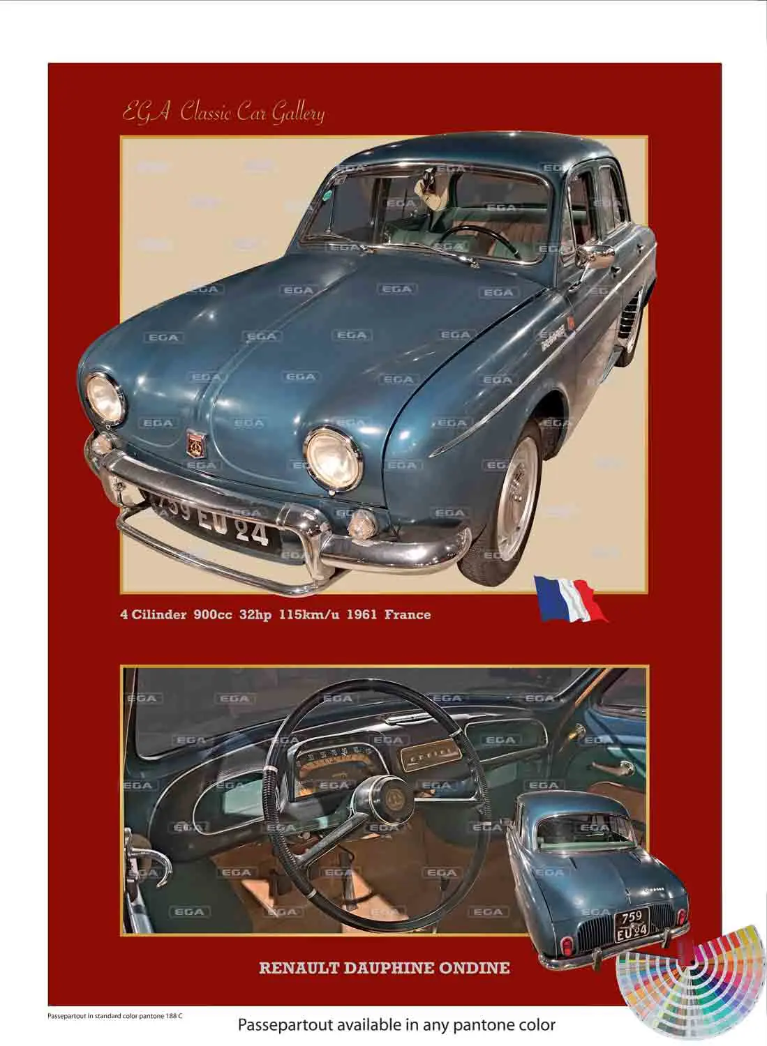 Renault Dauphine Ondine 1961 - Image 3