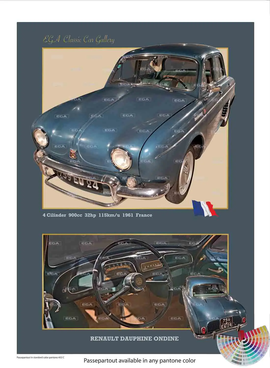 Renault Dauphine Ondine 1961 - Image 6