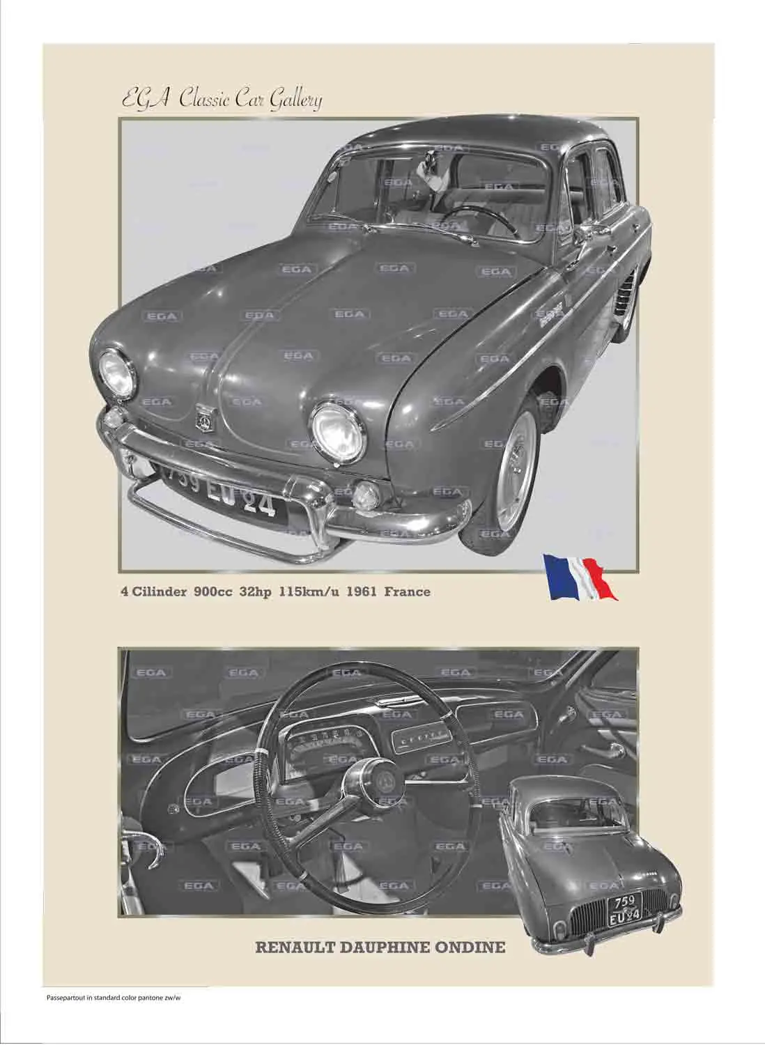 Renault Dauphine Ondine 1961 - Image 9