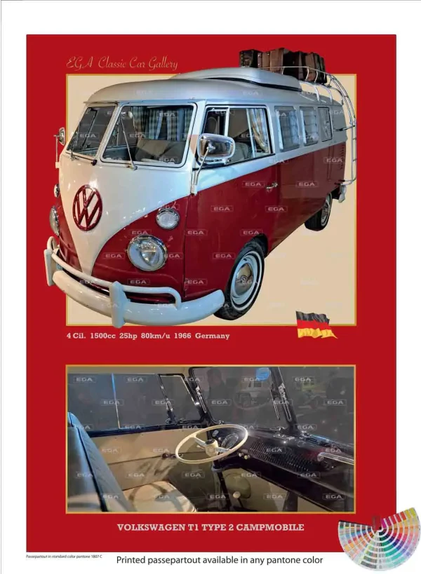 Volkswagen Bus T1 Type2 Campmobile 1966