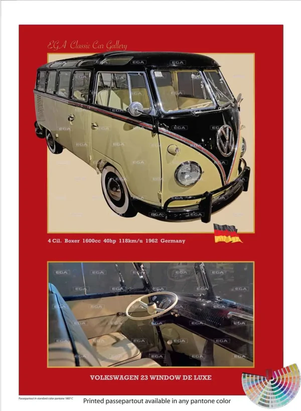 Volkswagen Bus Type 23 Window De Luxe 1962
