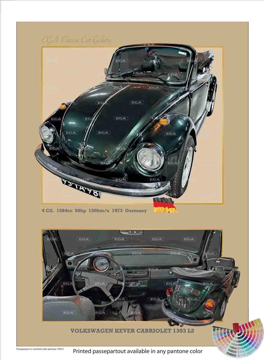 Volkswagen 1303 LS Cabriolet 1973 - Image 8