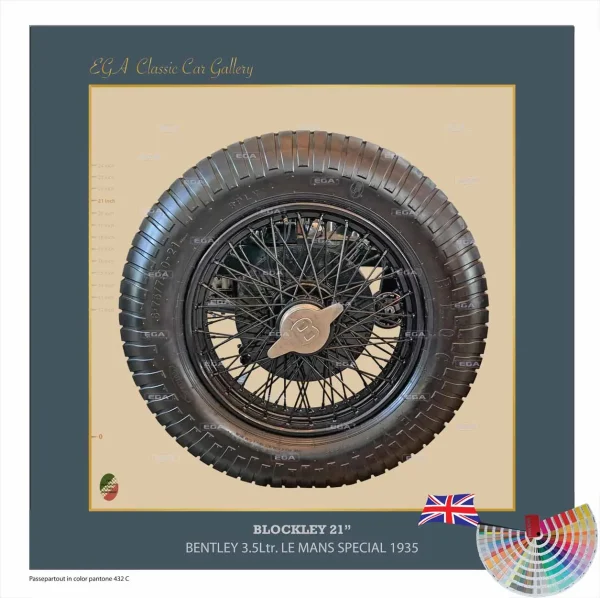 Bentley 3.5Ltr. Le Mans Special 1935 wheel 21"