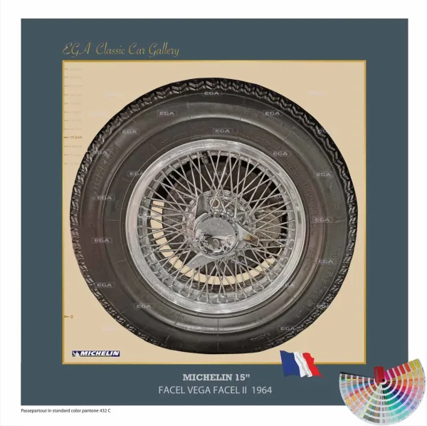 Facel  Vega II  1964 wheel 15"