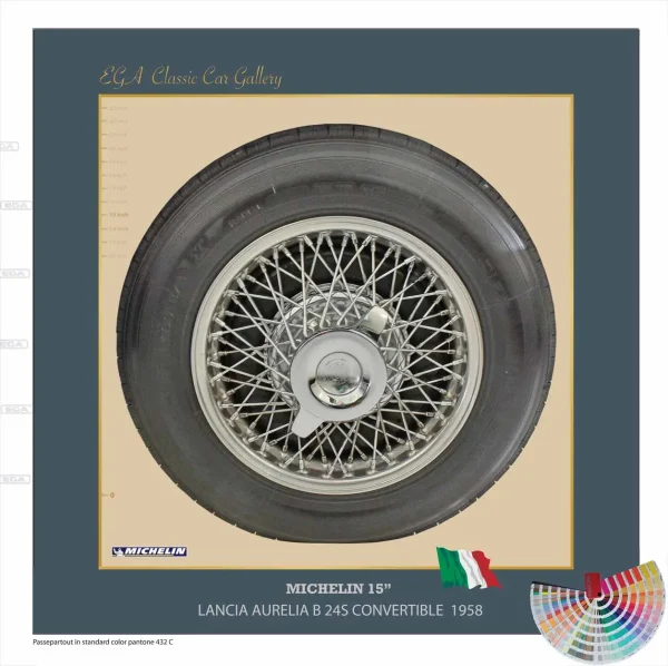 Lancia Aurelia B24S Convertible 1958 wheel 15"