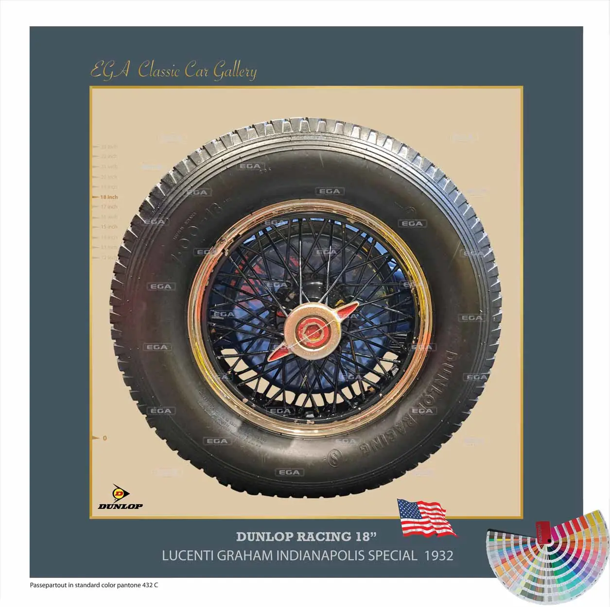 Lucenti Indianapolis Special 1932 wheel 18"