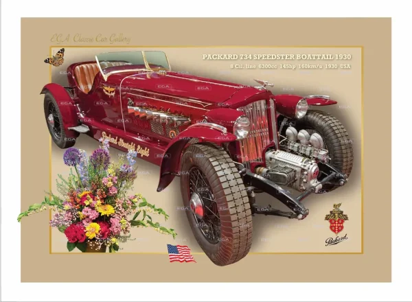 Packard 734 Speedster Boattail 1930
