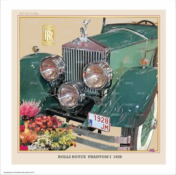 Rolls Royce Phantom I 1928 Art