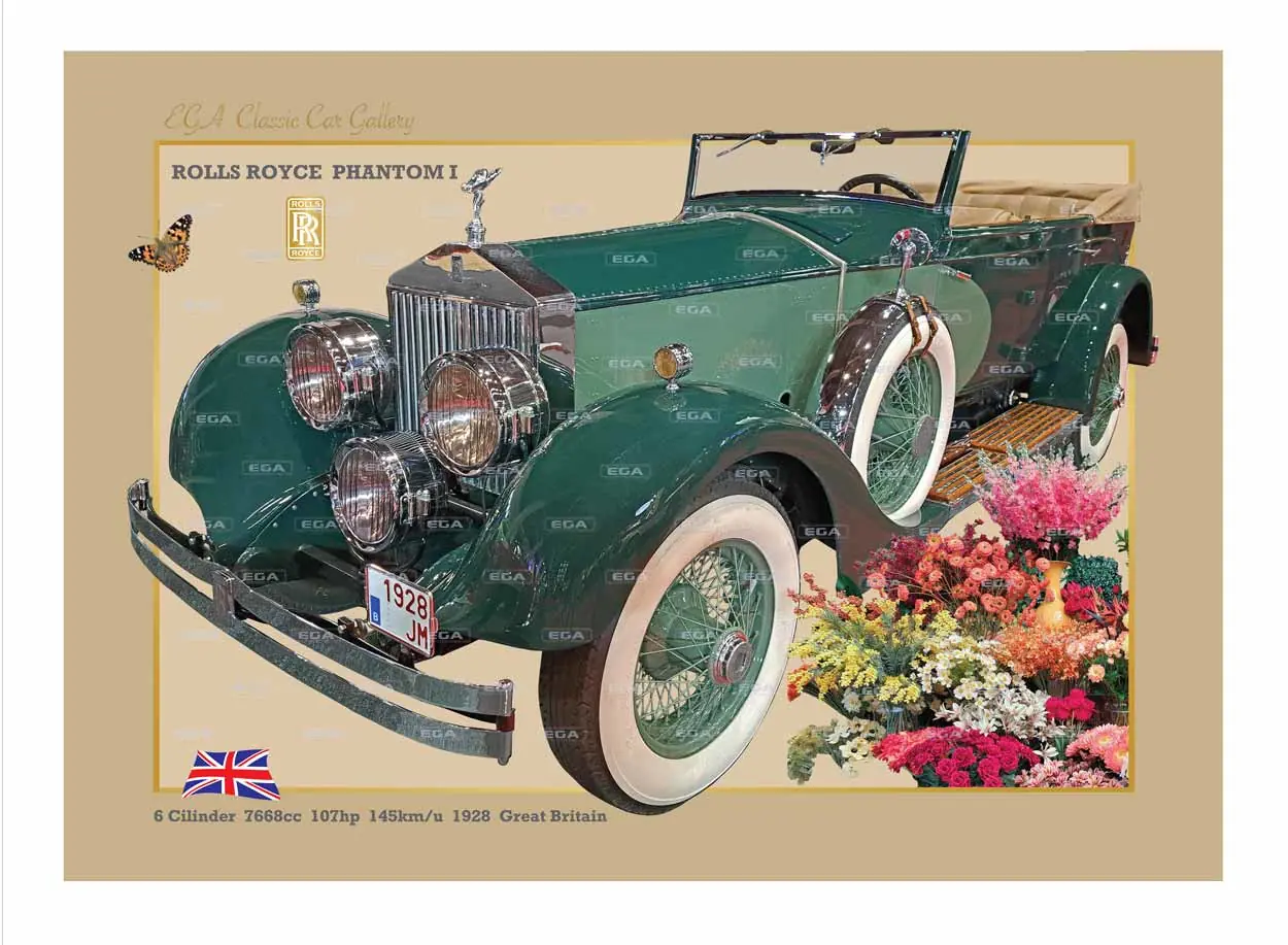 Rolls Royce Phantom I 1928 Art