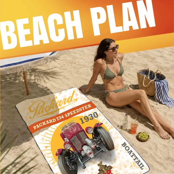 Beachtowel with print