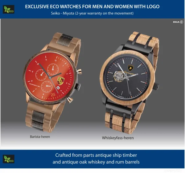 Watch with logoprint